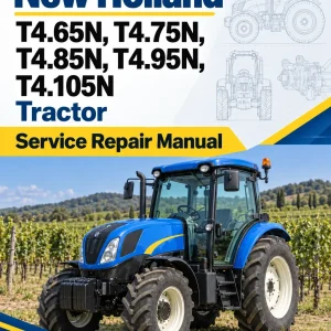 New Holland T4.65N, T4.75N, T4.85N, T4.95N, T4.105N Tractor Service Manual