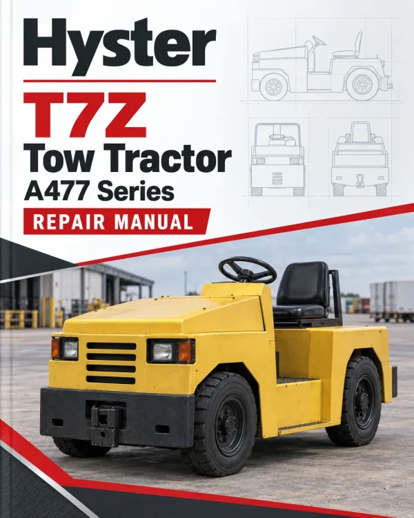 Hyster T7Z Tow Tractor A477 Series Repair Manual Hyster T7Z Tow Tractor A477 Series Repair Manual