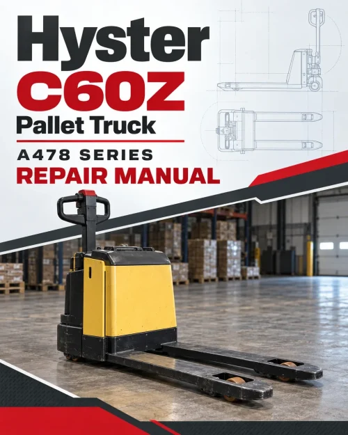 Hyster C60Z Pallet Truck A478 Series Repair Manual Hyster C60Z Pallet Truck A478 Series Repair Manual