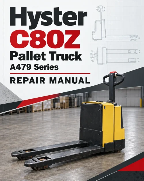 Hyster C80Z Pallet Truck A479 Series Repair Manual Hyster C80Z Pallet Truck A479 Series Repair Manual