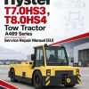 Hyster T7.0HS3 , T8.0HS4 Tow Tractor A489 Series Manual (EU) Hyster T7.0HS3 , T8.0HS4 Tow Tractor A489 Series Manual (EU)
