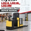 Hyster LO2.0, LO2.0L, LO2.0M Low Level Order Picker A939 Series Repair Manual