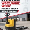 Hyster W60Z, W65Z, W80Z Pallet Truck B234 Series Repair Manual