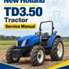 New Holland TD3.50 Tractor Service Manual