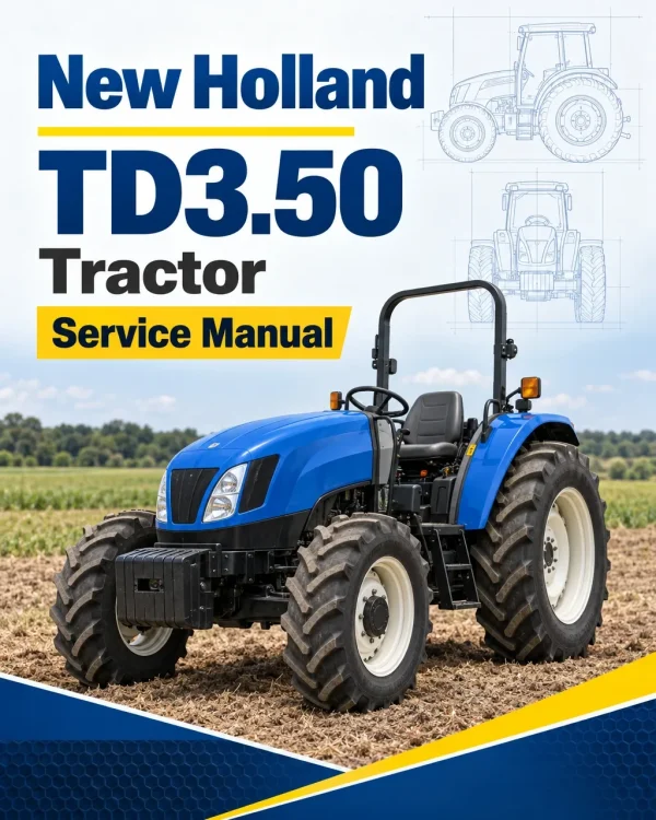 New Holland TD3.50 Tractor Service Manual