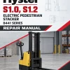Hyster S1.0, S1.2 Electric Pedestrian Stacker B441 Series Repair Manual Hyster S1.0, S1.2 Electric Pedestrian Stacker B441 Series Repair Manual