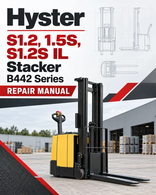 Hyster S1.2, 1.5S, S1.2S IL Stacker B442 Series Repair Manual