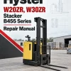 Hyster W20ZR, W30ZR Stacker B455 Series Repair Manual Hyster W20ZR, W30ZR Stacker B455 Series Repair Manual