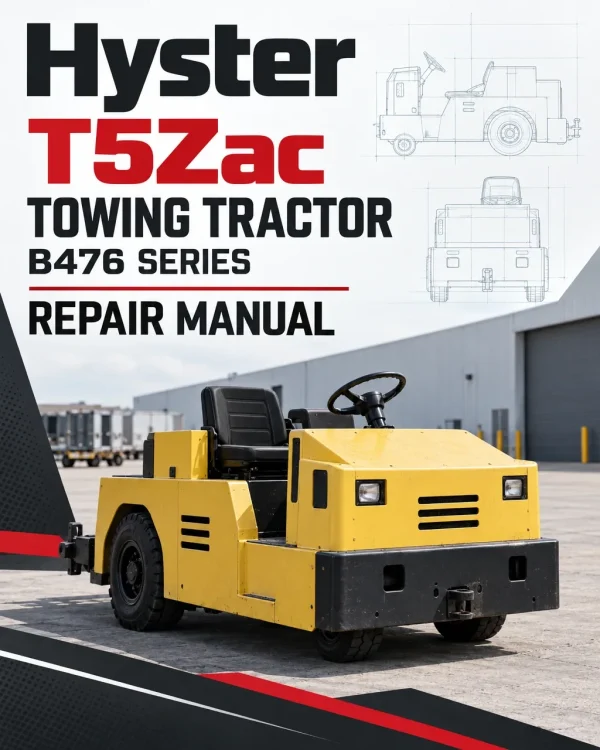Hyster T5Zac Towing Tractor B476 Series Repair Manual Hyster T5Zac Towing Tractor B476 Series Repair Manual
