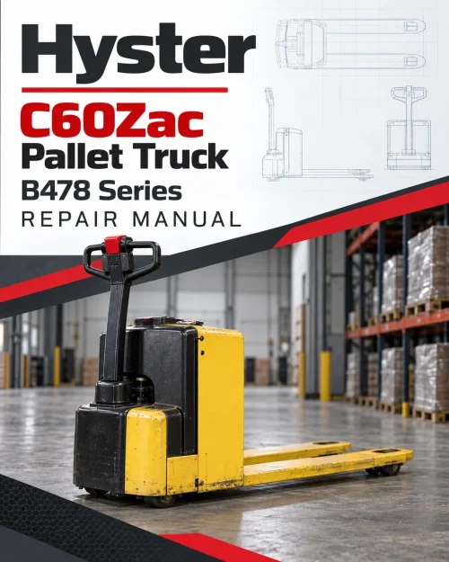 Hyster C60Zac Pallet Truck B478 Series Repair Manual Hyster C60Zac Pallet Truck B478 Series Repair Manual