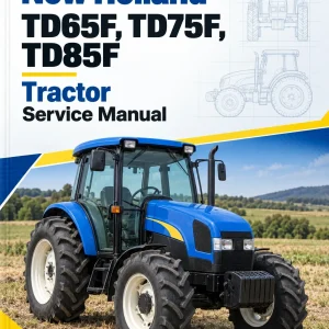 New Holland TD65F, TD75F, TD85F Tractor Service Manual New Holland TD65F, TD75F, TD85F Tractor Service Manual