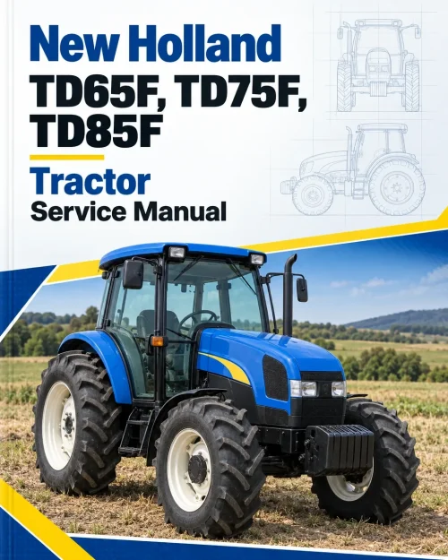 New Holland TD65F, TD75F, TD85F Tractor Service Manual
