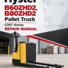 Hyster B60ZHD2, B80ZHD2 Pallet Truck C257 Series Repair Manual