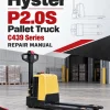 Hyster P2.0S Pallet Truck C439 Series Repair Manual Hyster P2.0S Pallet Truck C439 Series Repair Manual