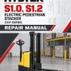 Hyster S1.0, S1.2 Electric Pedestrian Stacker C441 Series Repair Manual Hyster S1.0, S1.2 Electric Pedestrian Stacker C441 Series Repair Manual