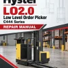 Hyster LO2.0 Low Level Order Picker C444 Series Repair Manual
