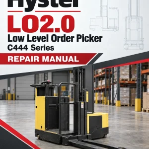 Hyster LO2.0 Low Level Order Picker C444 Series Repair Manual