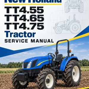 New Holland TT4.55, TT4.65, TT4.75 Tractor Service Manual New Holland TT4.55, TT4.65, TT4.75 Tractor Service Manual