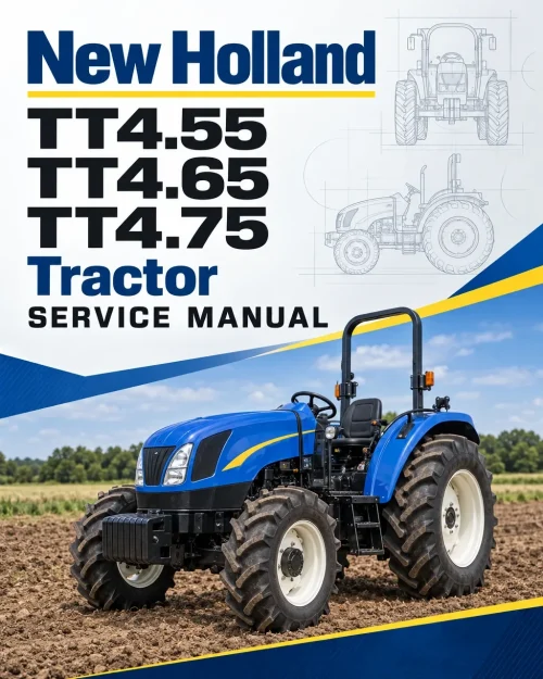 New Holland TT4.55, TT4.65, TT4.75 Tractor Service Manual
