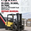Hyster S1.25XL, S1.50XL, S1.75XL Diesel & LPG Forklift Truck B010 Series Repair Manual (EU) Hyster S1.25XL, S1.50XL, S1.75XL Diesel & LPG Forklift Truck B010 Series Repair Manual (EU)