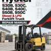 Hyster S30B, S30C, S40B, S40C, S50B, S50C Diesel & LPG Forklift Truck C002 Series Repair Manual (USA) Hyster S30B, S30C, S40B, S40C, S50B, S50C Diesel & LPG Forklift Truck C002 Series Repair Manual (USA)