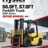 Hyster S6.0FT, S7.0FT Forklift Truck E024 Series Repair Manual (EU) Hyster S6.0FT, S7.0FT Forklift Truck E024 Series Repair Manual (EU)