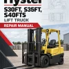 Hyster S30FT, S35FT, S40FTS Lift Truck F010 Series Repair Manual Hyster S30FT, S35FT, S40FTS Lift Truck F010 Series Repair Manual