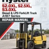 Hyster S2.0XL, S2.5XL, S3.0XL Diesel & LPG ForkLift Truck A187 Series Repair Manual (EU)