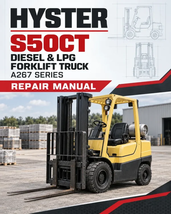 Hyster S50CT Diesel & LPG Forklift Truck A267 Series Repair Manual (USA) Hyster S50CT Diesel & LPG Forklift Truck A267 Series Repair Manual (USA)