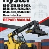 Hyster RS45-27IH, RS45-30CH, RS46-30IH, RS46-33CH, RS46-33IH, RS46-36CH Reachstacker A222 Series Repair Manual Hyster RS45-27IH, RS45-30CH, RS46-30IH, RS46-33CH, RS46-33IH, RS46-36CH Reachstacker A222 Series Repair Manual