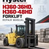 Hyster H360-36HD, H360-48HD Forklift A238 Series Repair Manual Hyster H360-36HD, H360-48HD Forklift A238 Series Repair Manual