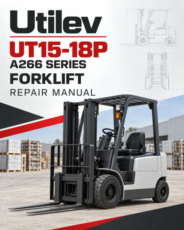 Utilev UT15-18P Forklift A266 Series Repair Manual Utilev UT15-18P Forklift A266 Series Repair Manual