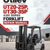 Utilev UT20-25P, UT30-35P Forklift A281 Series Repair Manual Utilev UT20-25P, UT30-35P Forklift A281 Series Repair Manual