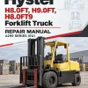 Hyster H8.0FT, H9.0FT, H8.0FT9 Forklift Truck A299 Series Repair Manual (EU) Hyster H8.0FT, H9.0FT, H8.0FT9 Forklift Truck A299 Series Repair Manual (EU)