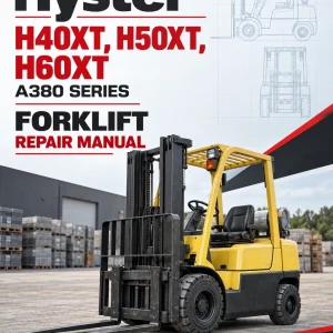Hyster H40XT, H50XT, H60XT Forklift A380 Series Repair Manual (USA) Hyster H40XT, H50XT, H60XT Forklift A380 Series Repair Manual (USA)