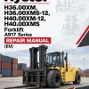 Hyster H36.00XM, H36.00XMS-12, H40.00XM-12, H40.00XMS Forklift A917 Series Repair Manual (EU) Hyster H36.00XM, H36.00XMS-12, H40.00XM-12, H40.00XMS Forklift A917 Series Repair Manual (EU)