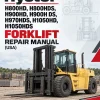 Hyster H800HD, H800HDS, H900HD, H900H DS, H970HDS, H1050HD, H1050HDS Forklift A917 Series Repair Manual (USA)