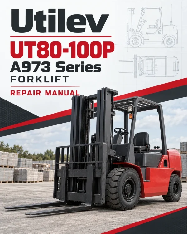 Utilev UT80-100P Forklift A973 Series Repair Manual