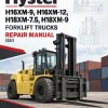 Hyster H16XM-9, H16XM-12, H18XM-7.5, H18XM-9 Forklift Trucks B238 Series Repair Manual (EU)