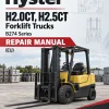 Hyster H2.0CT, H2.5CT Forklift Trucks B274 Series Repair Manual (EU) Hyster H2.0CT, H2.5CT Forklift Trucks B274 Series Repair Manual (EU)