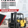 Hyster H36XMS-12, H40XM-12, H40XMS-12, H44XM-12, H44XMS-12, H48XM-12, H48XMS-12 Forklift B917 Series Repair Manual (EU) Hyster H36XMS-12, H40XM-12, H40XMS-12, H44XM-12, H44XMS-12, H48XM-12, H48XMS-12 Forklift B917 Series Repair Manual (EU)
