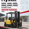 Hyster S25XL, S30XL, S35XL, H25XL, H30XL, H35XL Forklift Truck C001 Series Repair Manual (USA)