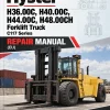 Hyster H36.00C, H40.00C, H44.00C, H48.00CH Forklift Truck C117 SeriesRepair Manual (EU)