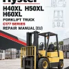 Hyster H40XL H50XL H60XL Forklift Truck C177 Series Repair Manual (EU)