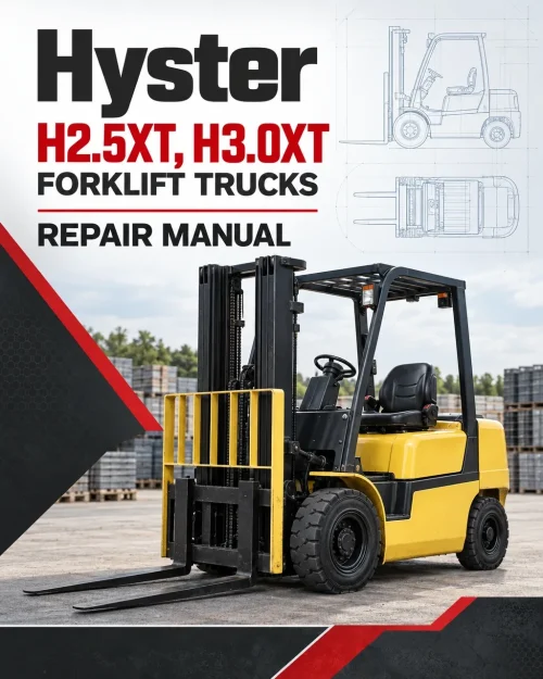 Hyster H2.5XT, H3.0XT Forklift Trucks C966 Series Repair Manual Hyster H2.5XT, H3.0XT Forklift Trucks C966 Series Repair Manual
