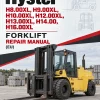 Hyster H8.00XL, H9.00XL, H10.00XL, H12.00XL, H13.00XL, H14.00, H16.00XL Forklift D007 Series Repair Manual (EU)