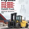 Hyster H13.00XL, H14.00XL, H16.00XL Forklift Truck D019 Series Repair Manual (EU)