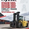 Hyster H18XM-12EC, H22XM-12EC, H23XM-12EC Forklift Trucks D214 Series Repair Manual (EU)