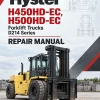 Hyster H450HD-EC, H500HD-EC Forklift Trucks D214 Series Repair Manual Hyster H450HD-EC, H500HD-EC Forklift Trucks D214 Series Repair Manual