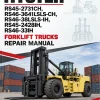 Hyster RS45-2731CH, RS46-3641LSLS-CH, RS46-38LSLS-IH, RS45-2428IH, RS46-33IH Forklift Trucks D222 Series Repair Manual